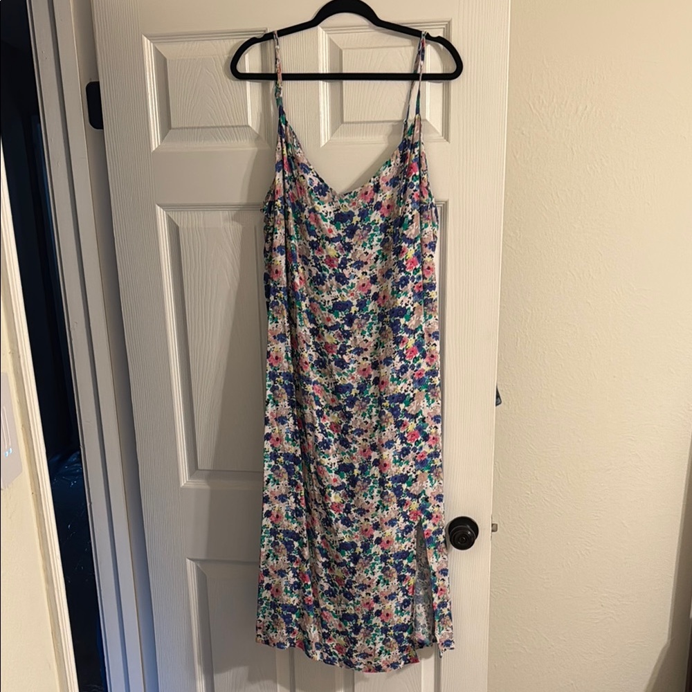 Floral midi dress